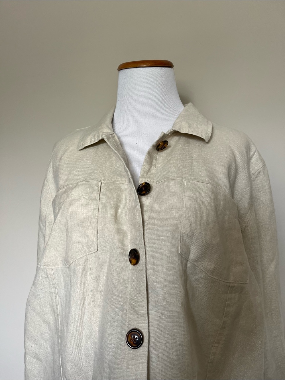Spartina Women's Avalon Linen Jacket Size Large - Picture 7 of 14